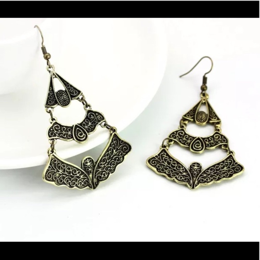 New! Gold Drop Earrings